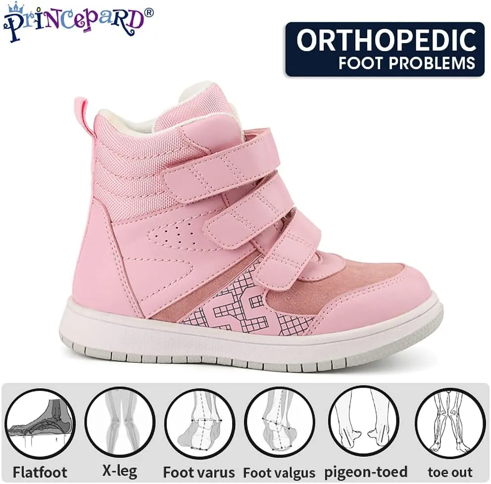 Orthopedic Sneakers for Kids and Toddlers,Corrective Shoes with Arch and Ankle Support,Prevent Boys and Girls' Tiptoe Walking