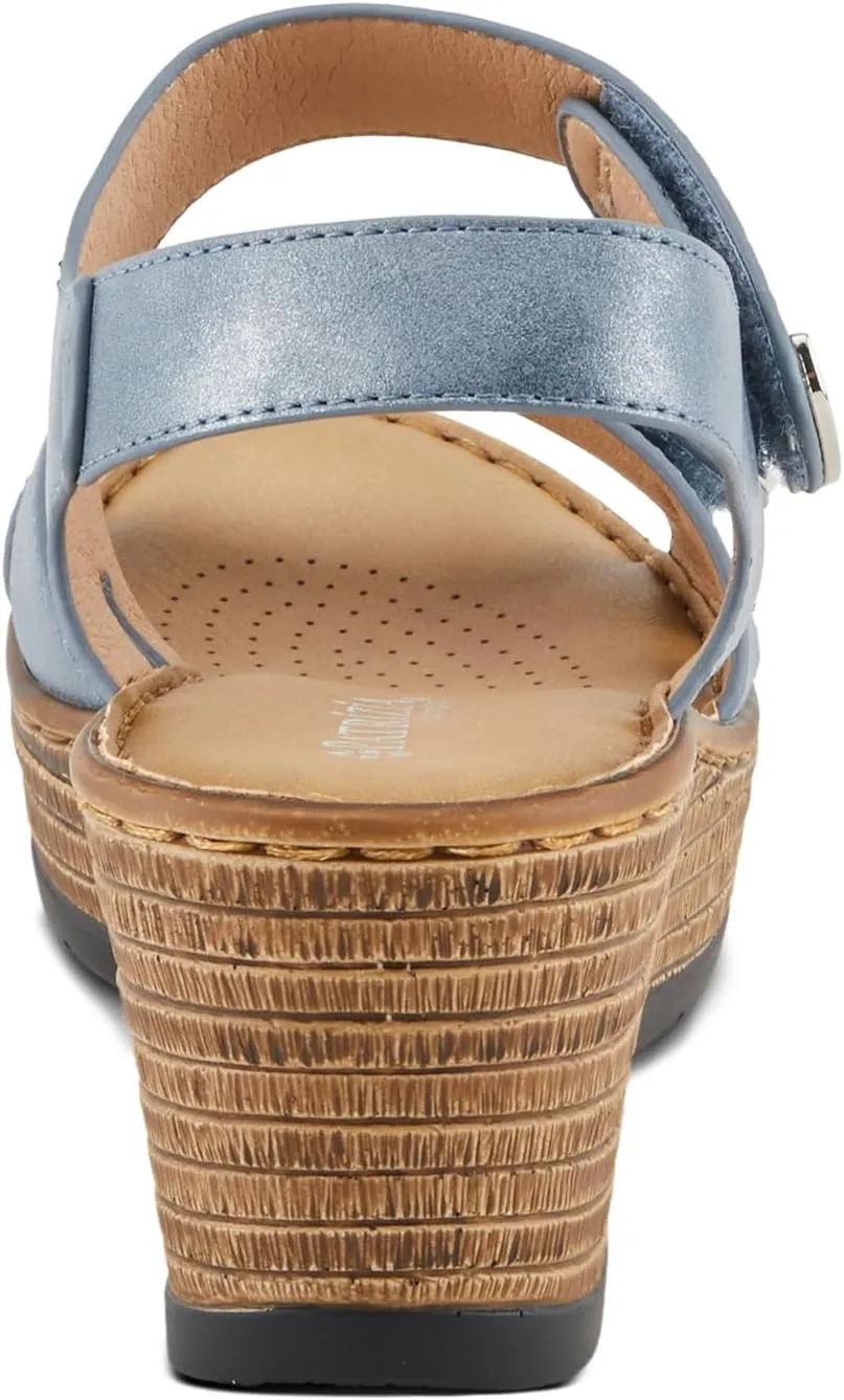 PATRIZIA Women's WOODROW Slingback Wedge Sandals