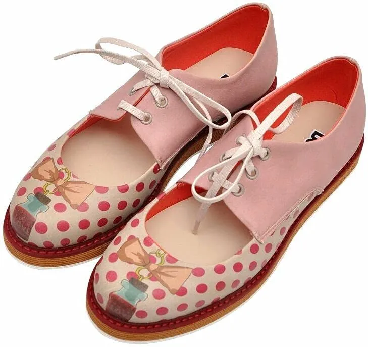 Personalize Your Life - PENCY Printed Retro Ballerinas - Casual,Elegant and Original Style - Vegan, Handmade, Environmentally Friendly, Breathable