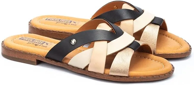PIKOLINOS Flat Sandals Leather Algar for Woman