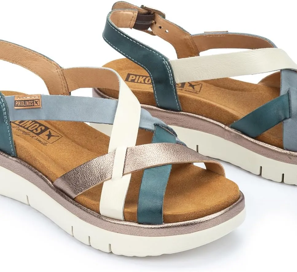 PIKOLINOS Wedge Sandals Leather Palma for Woman