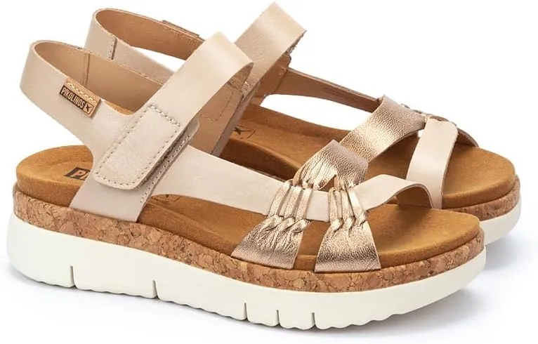 PIKOLINOS Wedge Sandals Leather Palma for Woman