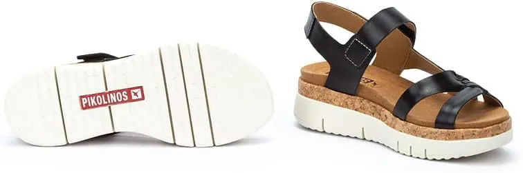PIKOLINOS Wedge Sandals Leather Palma for Woman