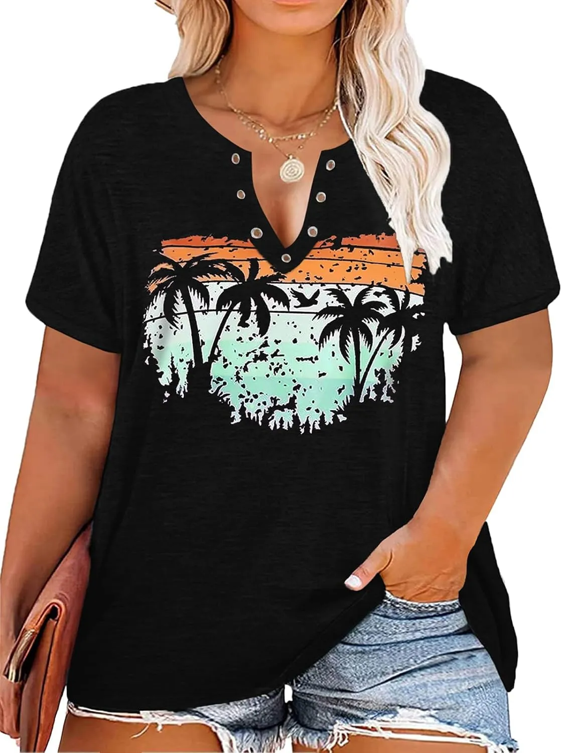 Plus Size Smooth As Tennessee Whiskey Shirt Women Ring Hole Sleeveless Sexy V-Neck Country Music Tank Top Tshirt