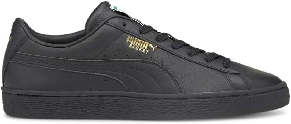 PUMA Mens Basket Classic Xxi Lace Up Sneakers Shoes Casual - Black - Size 6 M
