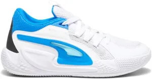 PUMA Mens Court Rider Chaos Team Lace Up Basketball Sneakers Shoes - White - Size 13 M