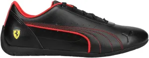 PUMA Mens Scuderia Ferrari Neo Cat Lace Up Sneakers Shoes Casual - Black