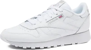 Reebok Men's Classic Leather Sneakers Black Or White Tennis Shoes