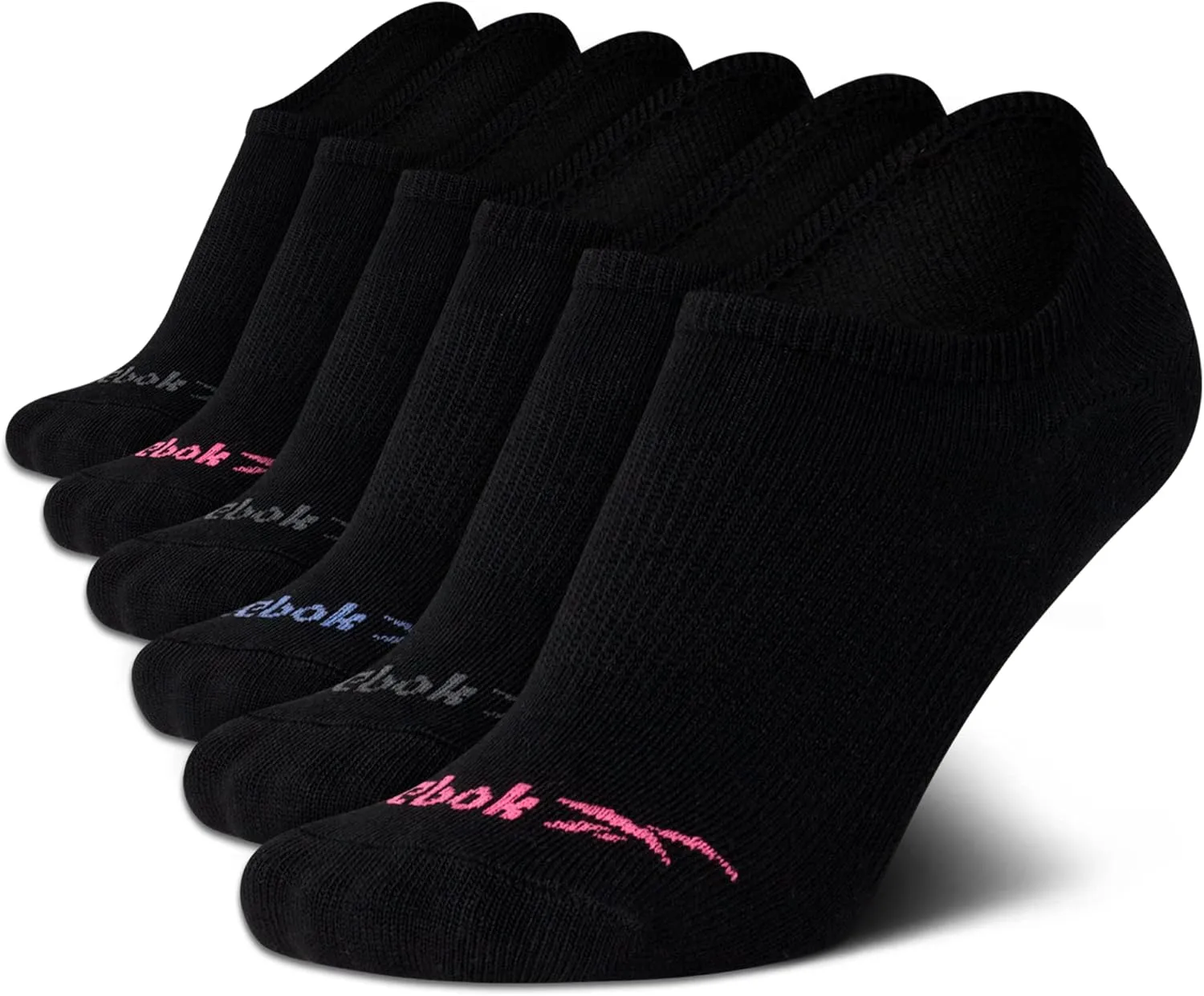 Reebok Women's Athletic Socks - 6 Pack No Show Liner Socks