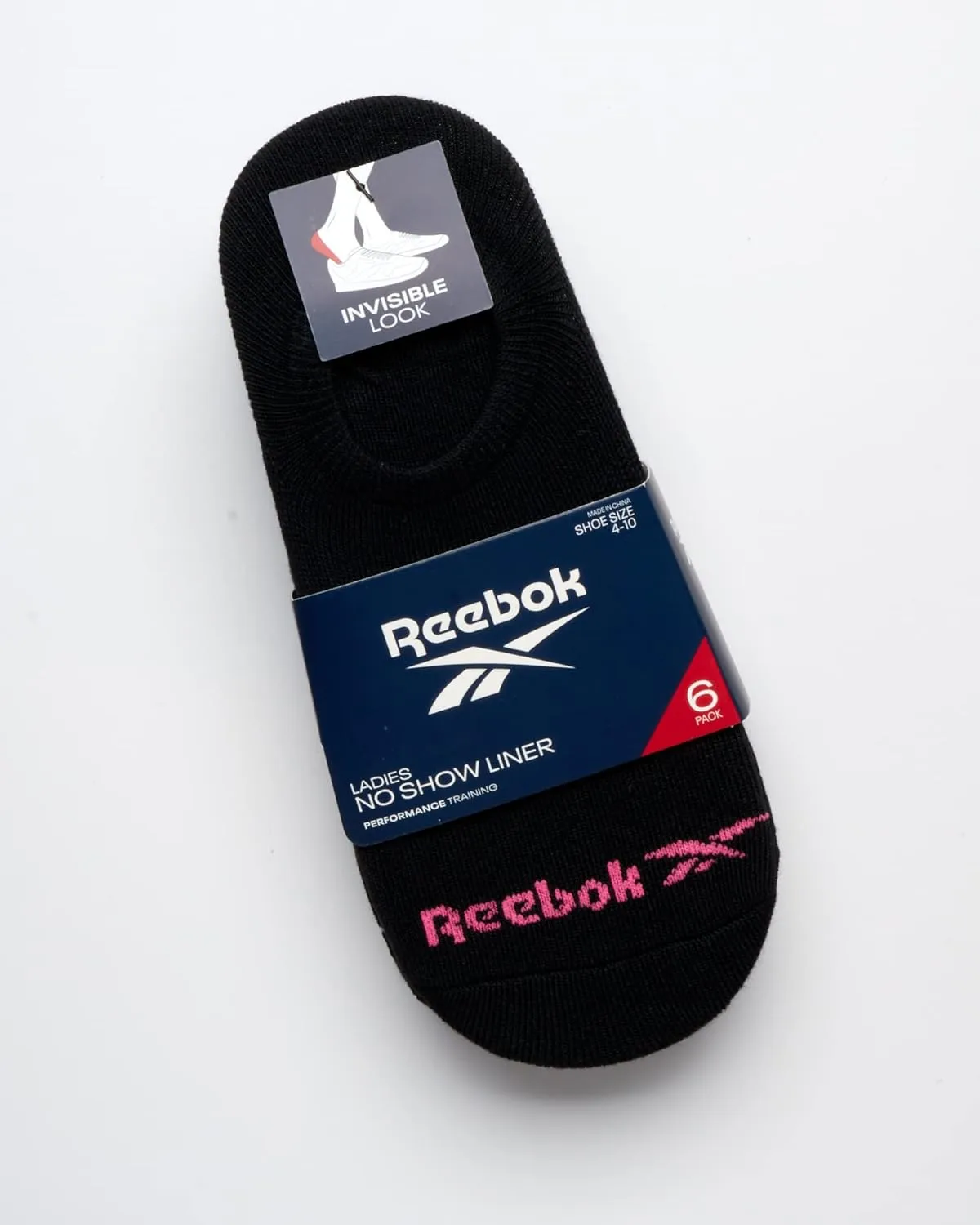 Reebok Women's Athletic Socks - 6 Pack No Show Liner Socks