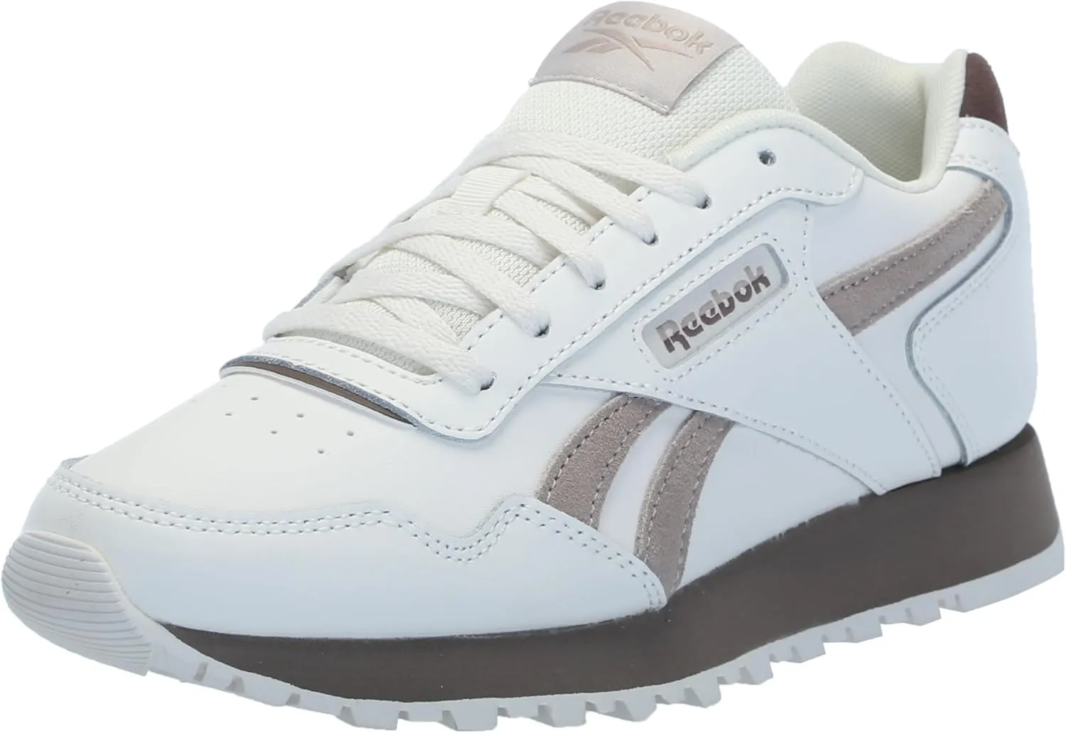Reebok Women's Glide Sneaker, Chalk/Ash/Moonstone, 8