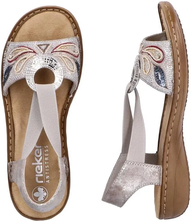 Rieker 608B4 Regina Women's Sandals - Comfort & Style