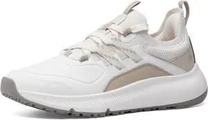Shoes for Crews Karina RX Women’s Slip Resistant Work Shoes Non Slip Sneakers Walking Water Resistant Zapatillas Zapatos Trabajo, Size 7 Alabaster and Tan