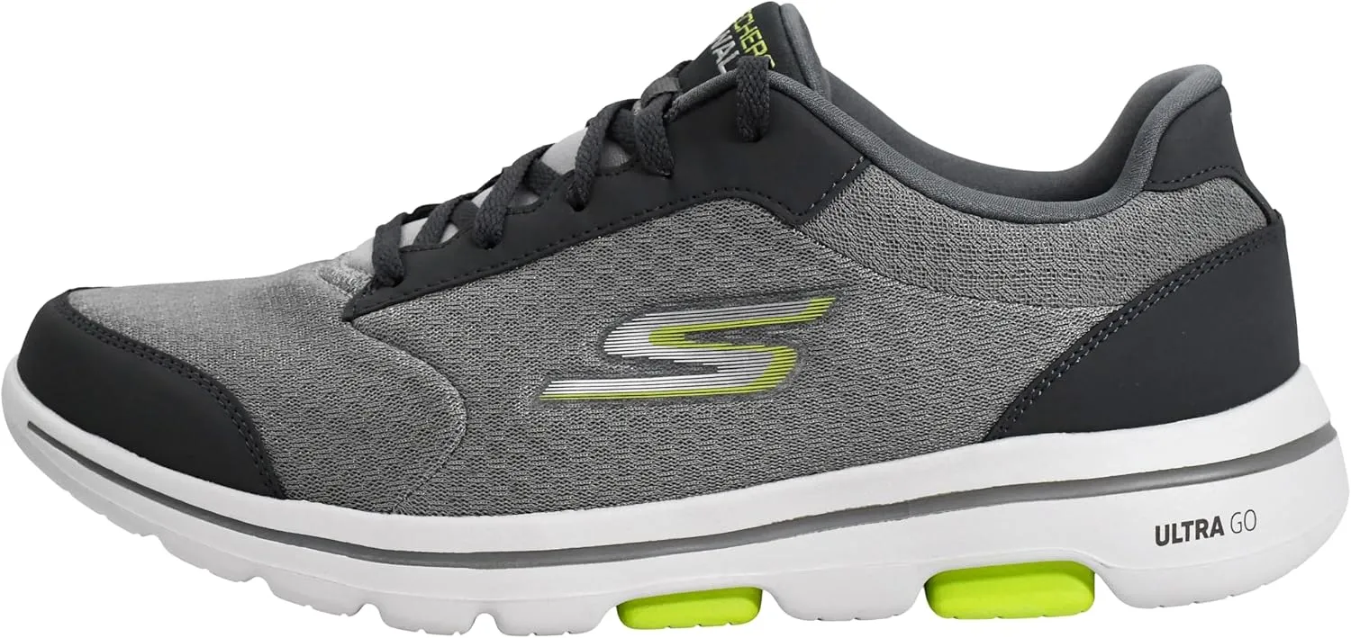 Skechers Men's Gowalk 5 Qualify-Athletic Mesh Lace Up Performance Walking Shoe Sneaker