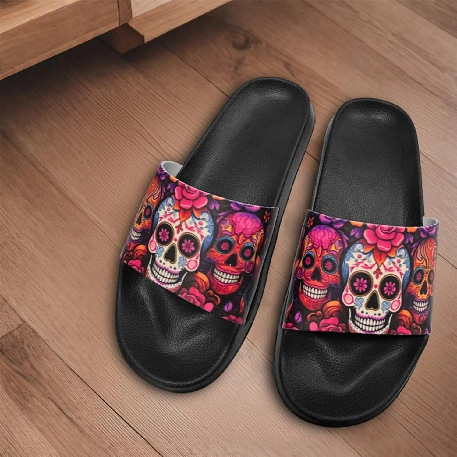 Slides Slippers for Women Men Shower Slippers Pool Beach Sandals Non Slip Flat Sandals for Summer