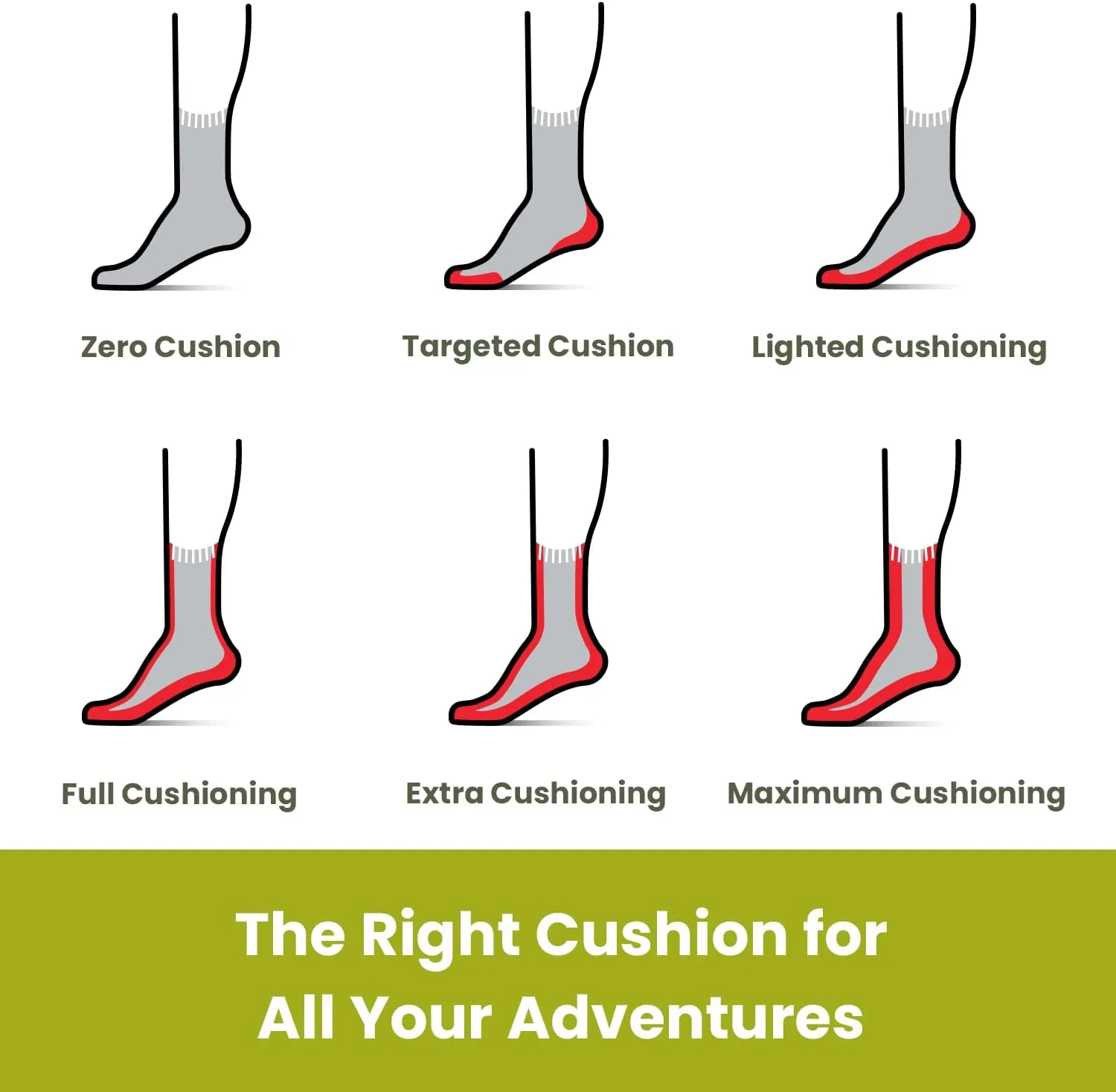 Smartwool Men's Hike Mountain Range Pattern Crew Socks