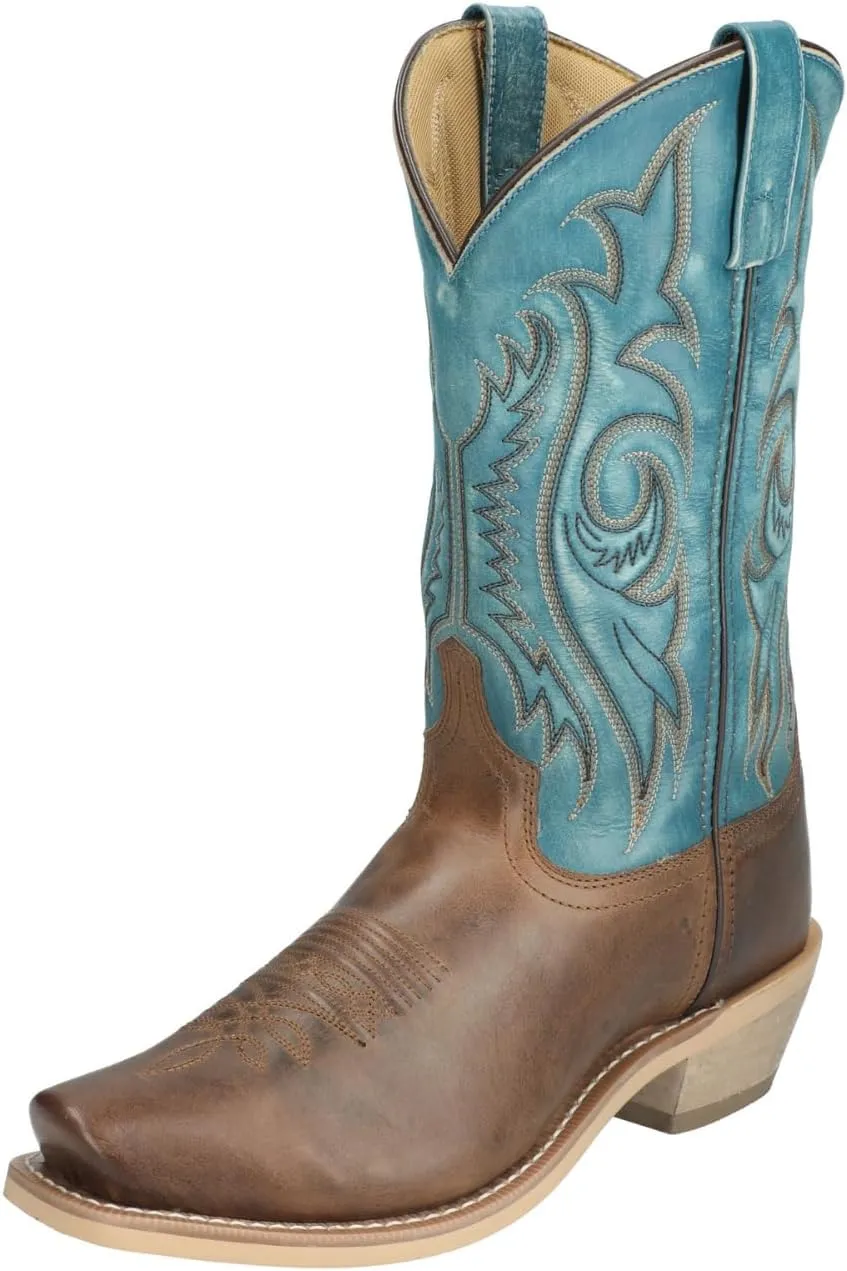 Smoky MTN Mens Santafe Ostrich Boots