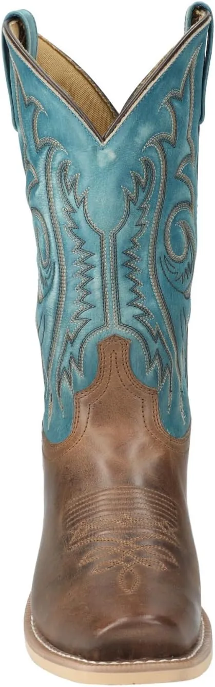 Smoky MTN Mens Santafe Ostrich Boots