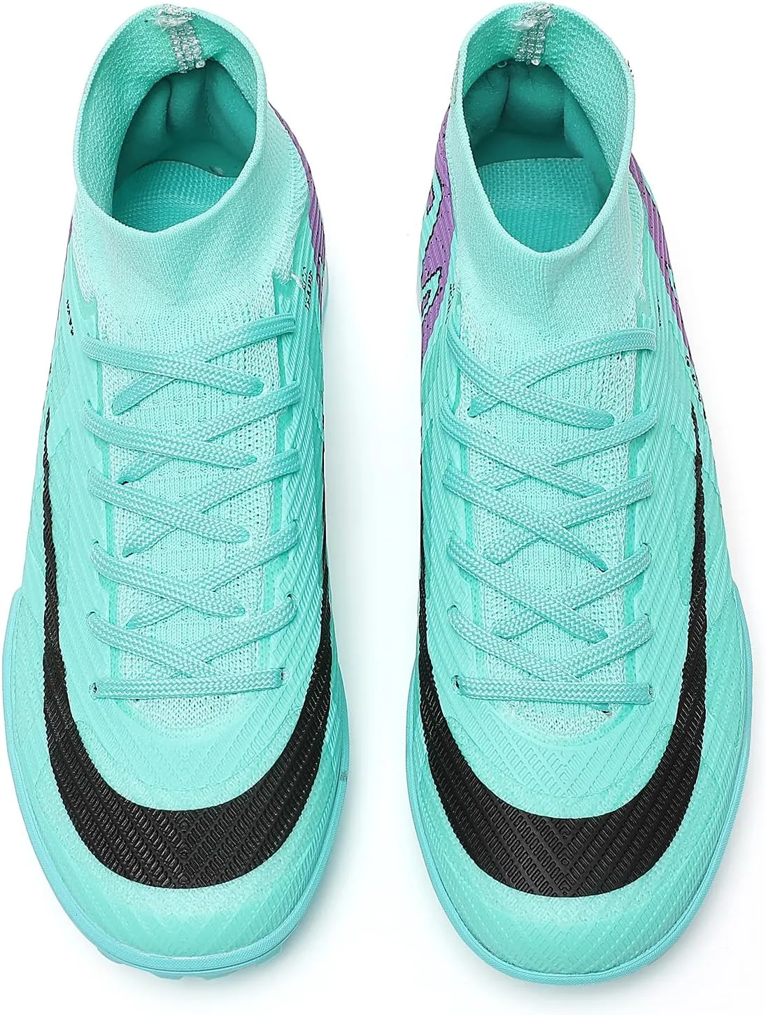 Soccer Cleats for Kids Turf Soccer Shoes Indoor Boys Girls Football Shoes Youth TF AG Artificial Ground Trainning Athletic Sneakers Outdoor