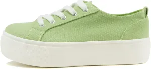 Soda Petal ~ Women Double Deck Bottom Sole Fashion Sneakers with Padded Comfortable Sock