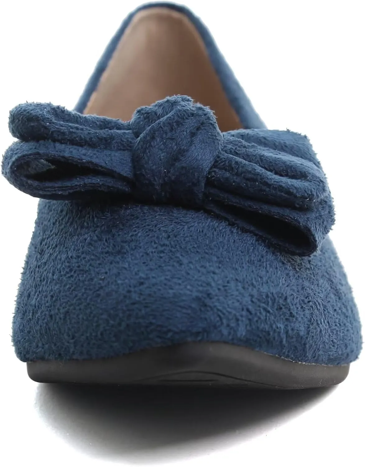 Stunner Womens Flats Fashion Pointed Toe Bowknot Dress Flats Casual Flats Comfortable Slip On Ballet Flats