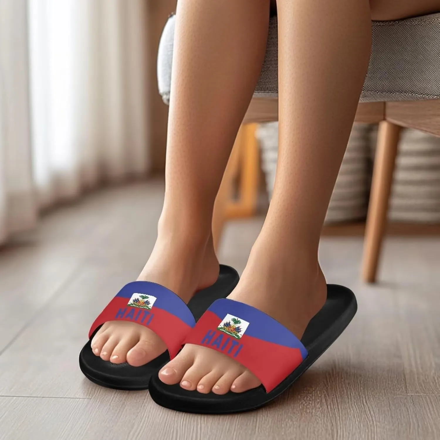 Summer Slide Slippers for Women Beach Slippers Slide Sandal Non-Slip Light Weight Shower Slides Sandals