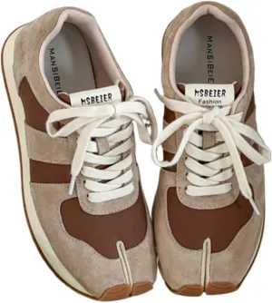 Tabi Shoes Split Toe Sneakers Non Slip Breathable Soft Low Top Cute Y2K Kawaii Fashion Trendy Retro Good Looking Gifts for Daughter Back to School Streetwear Spring Summer Fall Tennis Outdoors