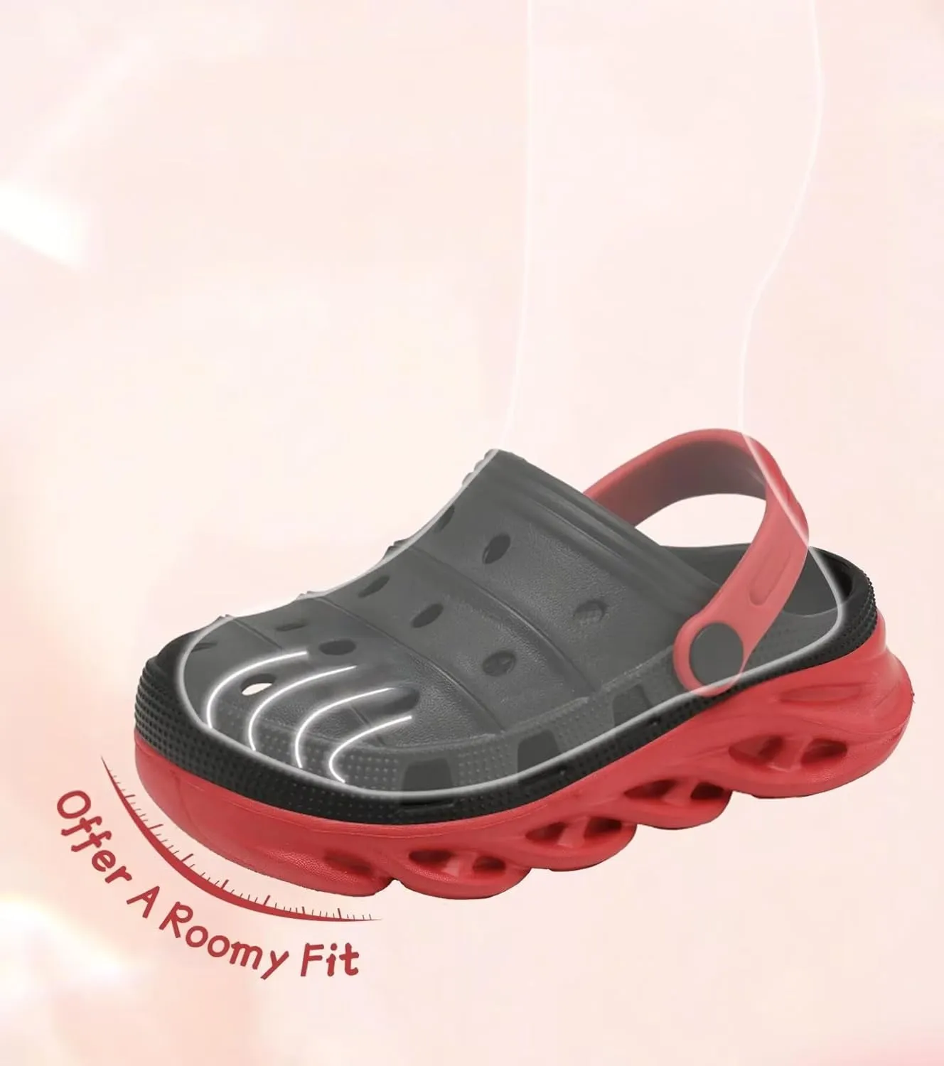 Toddler Kids Clogs Slip on Slide Sandals Slippers for Beach Pool Garden