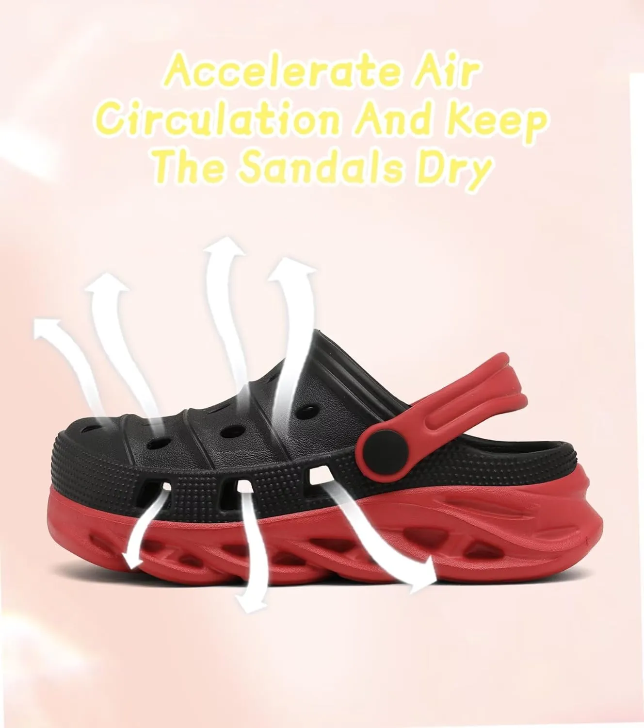 Toddler Kids Clogs Slip on Slide Sandals Slippers for Beach Pool Garden