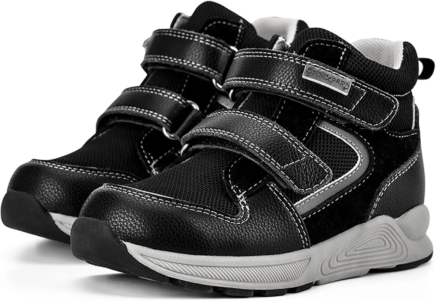 Toddlers Orthopedic Shoes，Kids High-top Corrective Sneakers for Boys and Girls with Arch and Ankle Support, Non-Slip Soles