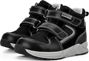 Toddlers Orthopedic Shoes，Kids High-top Corrective Sneakers for Boys and Girls with Arch and Ankle Support, Non-Slip Soles