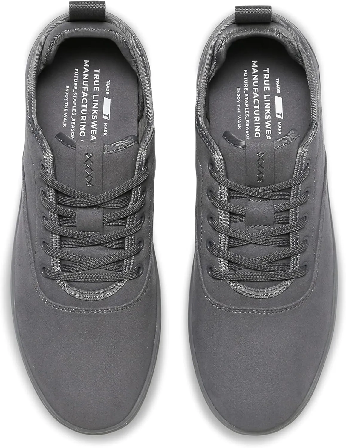 TRUE Linkswear FS-01 Men's Sneakers - Weather Resistant, Eco-Genuine Leather, Classic Style for All-Day Wear