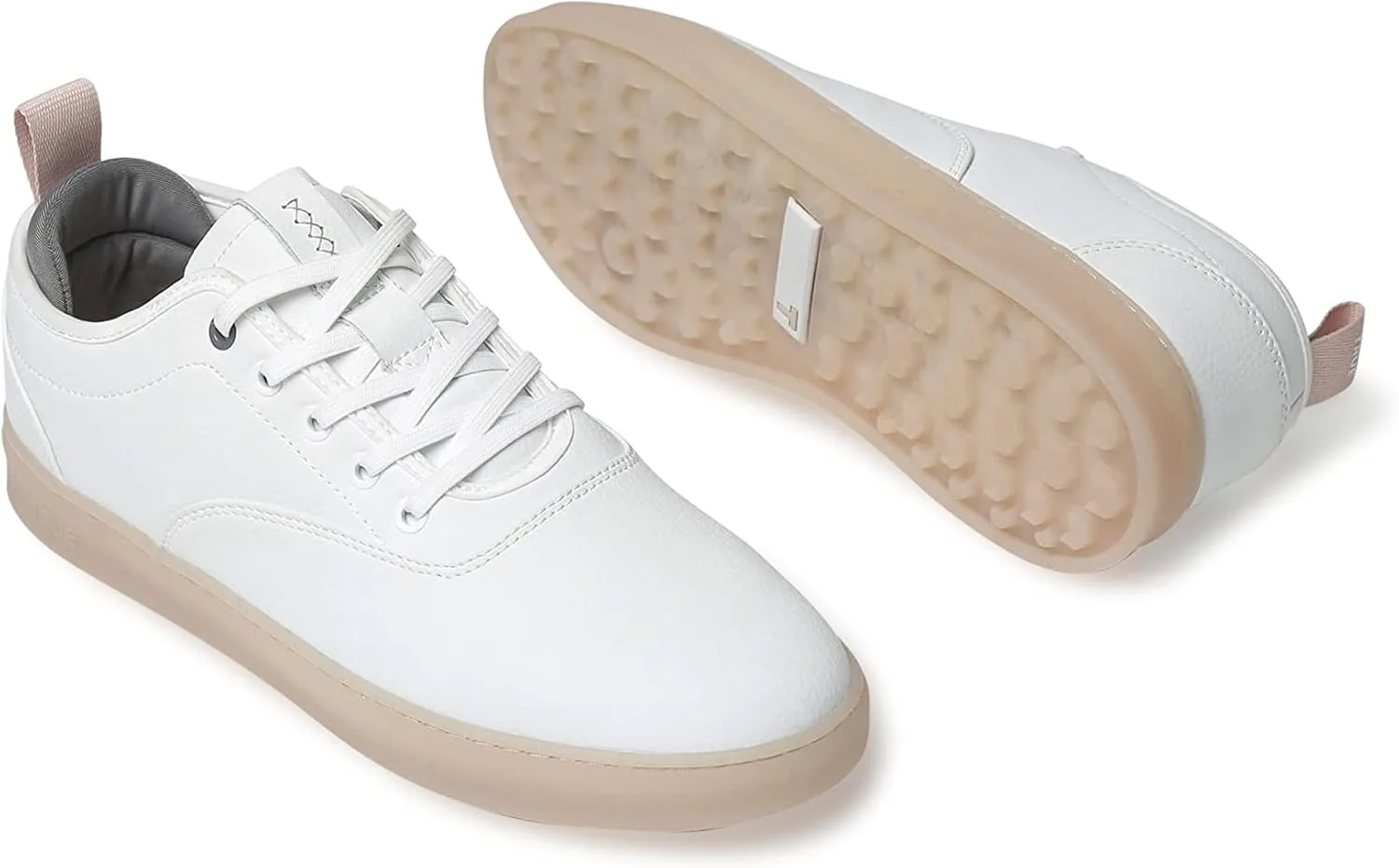 TRUE Linkswear FS-01 Women's Sneakers - Weather Resistant, Eco-Genuine Leather, Classic Style for All-Day Wear, Black
