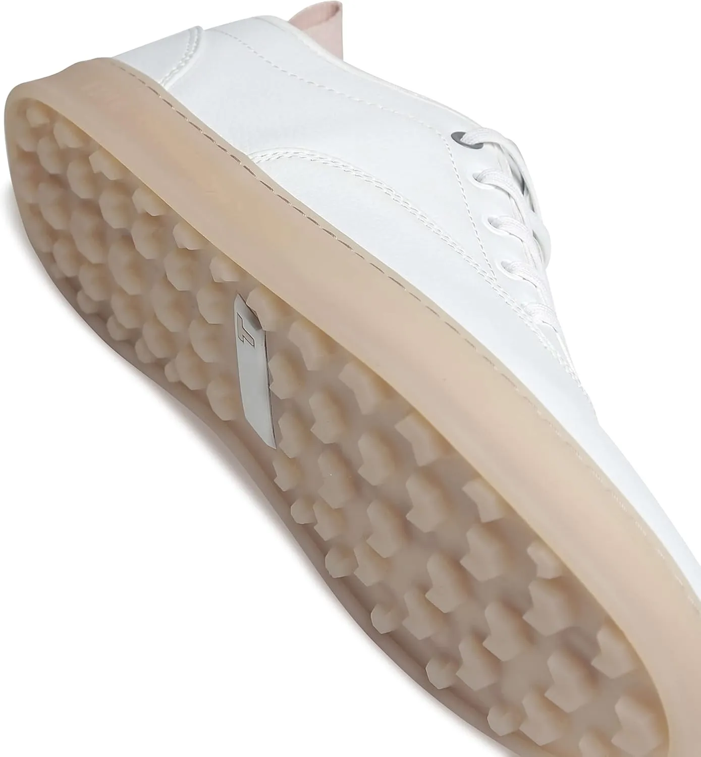 TRUE Linkswear FS-01 Women's Sneakers - Weather Resistant, Eco-Genuine Leather, Classic Style for All-Day Wear, Black