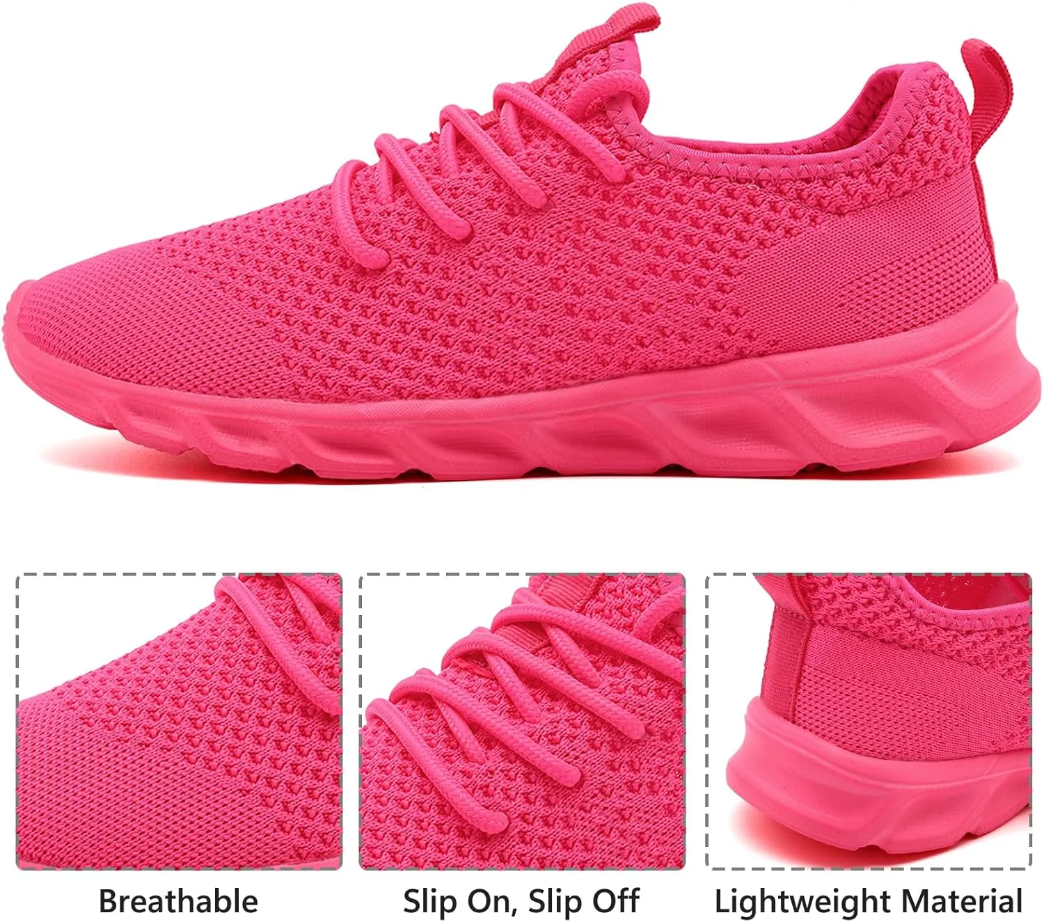 Tvtaop Running Shoes Womens Sneakers Tennis Walking Workout Gym Shoes Lightweight Comfortable Trail Running