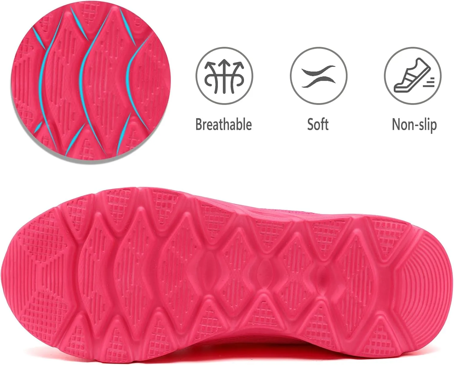 Tvtaop Running Shoes Womens Sneakers Tennis Walking Workout Gym Shoes Lightweight Comfortable Trail Running