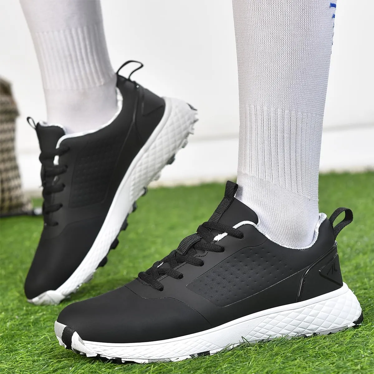 ULTIANT Women Golf Shoes Spikeless Waterproof Golf Sport Sneakers Size5-9.5
