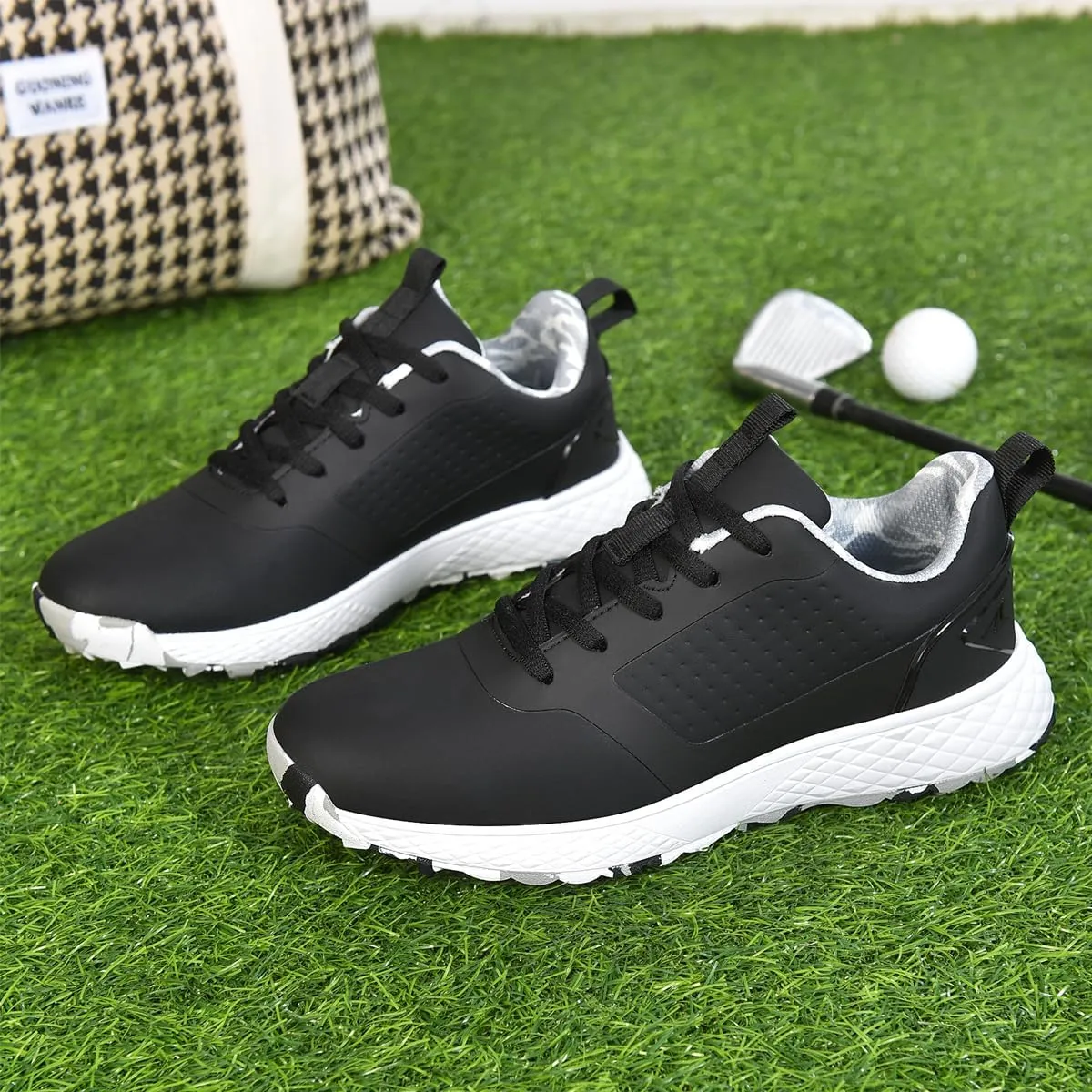 ULTIANT Women Golf Shoes Spikeless Waterproof Golf Sport Sneakers Size5-9.5