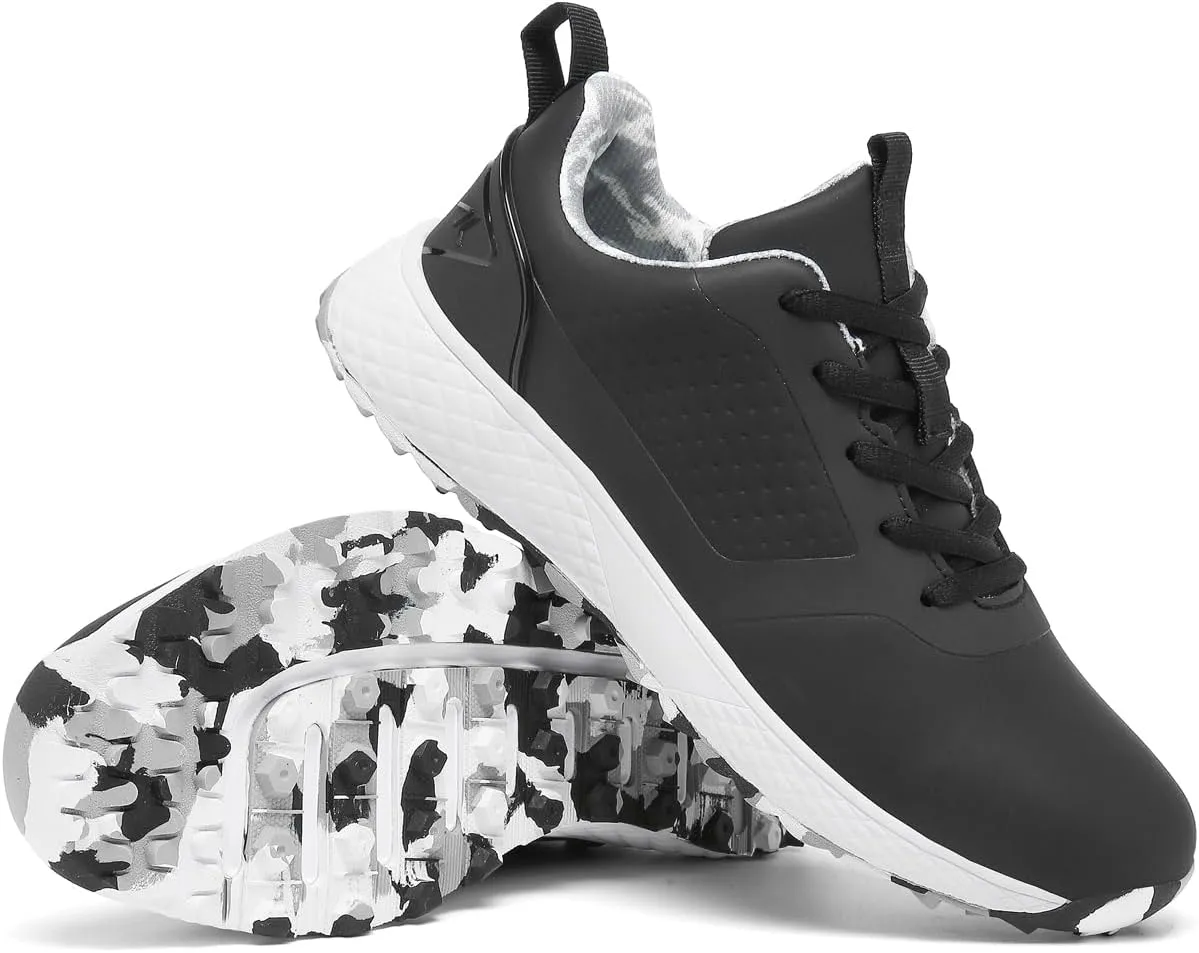 ULTIANT Women Golf Shoes Spikeless Waterproof Golf Sport Sneakers Size5-9.5