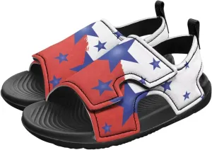 Unisex-Child Casual Sandal Vintage American Flag Sport Outdoor Summer Sandals Open Toe Hiking Water Shoes for Boys Girls