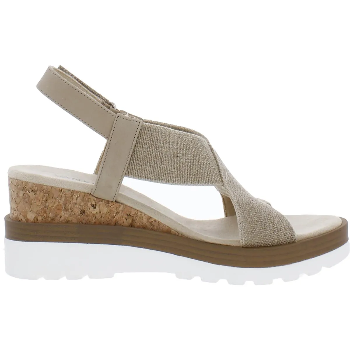 VANELi Womens Carlin Ankle Strap Wedge Espadrilles