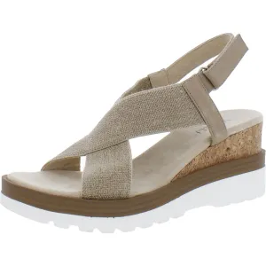 VANELi Womens Carlin Ankle Strap Wedge Espadrilles