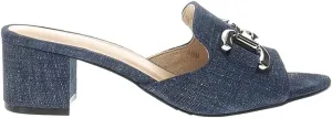 VANELi Womens Oksana Block Dress Sandals Low Heel 1-2" - Brown