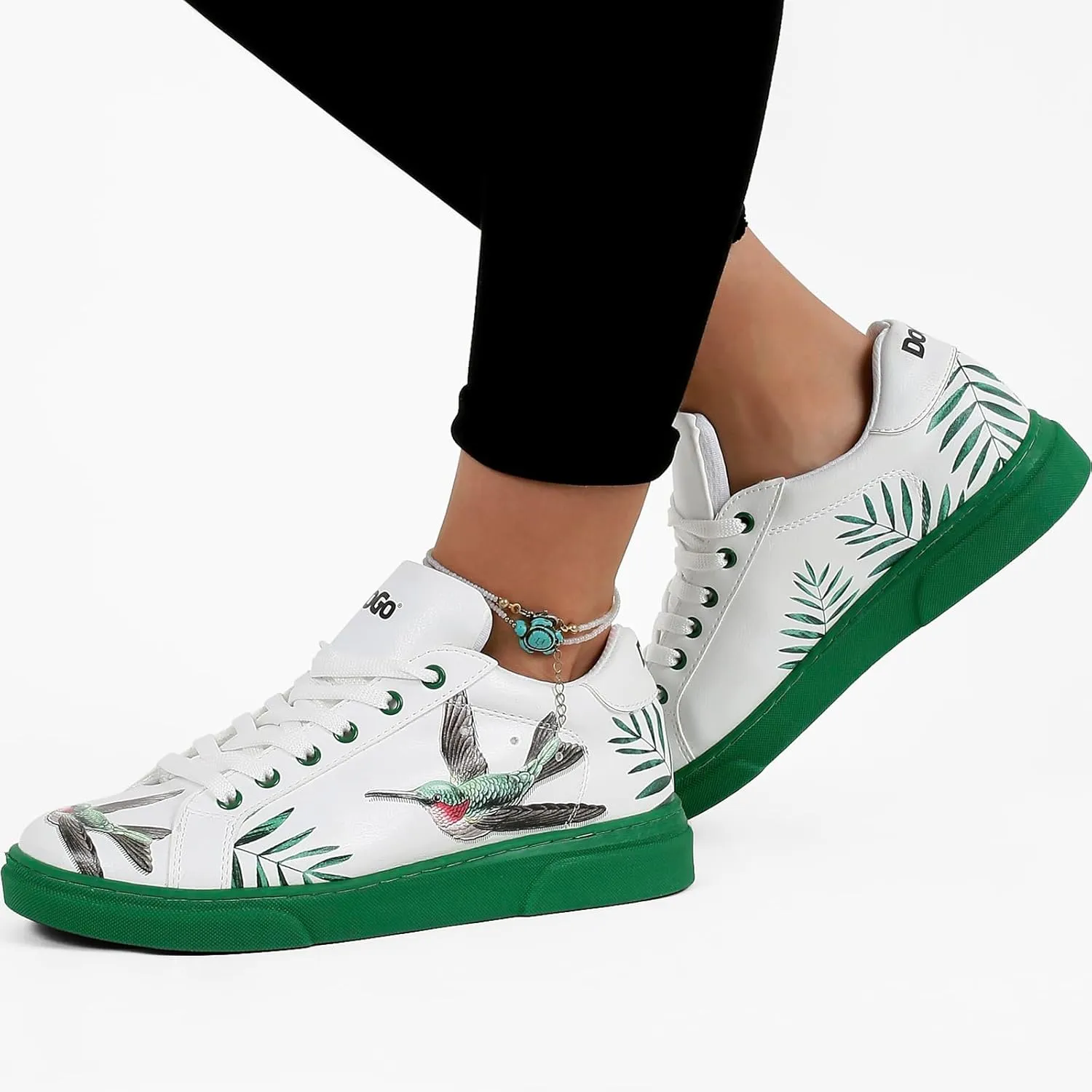 White Sneakers for Women - Handmade Women's Fashion Sneakers, Vegan Leather and Unique Design, Comfortable Shoes for Women, Ace Sneakers