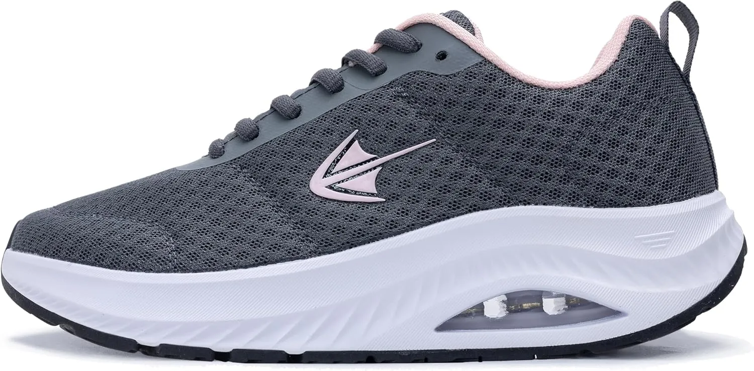 Wide Toe Box Shoes Women Walking Shoes with Arch Support Comfortable Wide Width Air Tennis Sneakers for Plantar Fasciitis Relief US 6-11