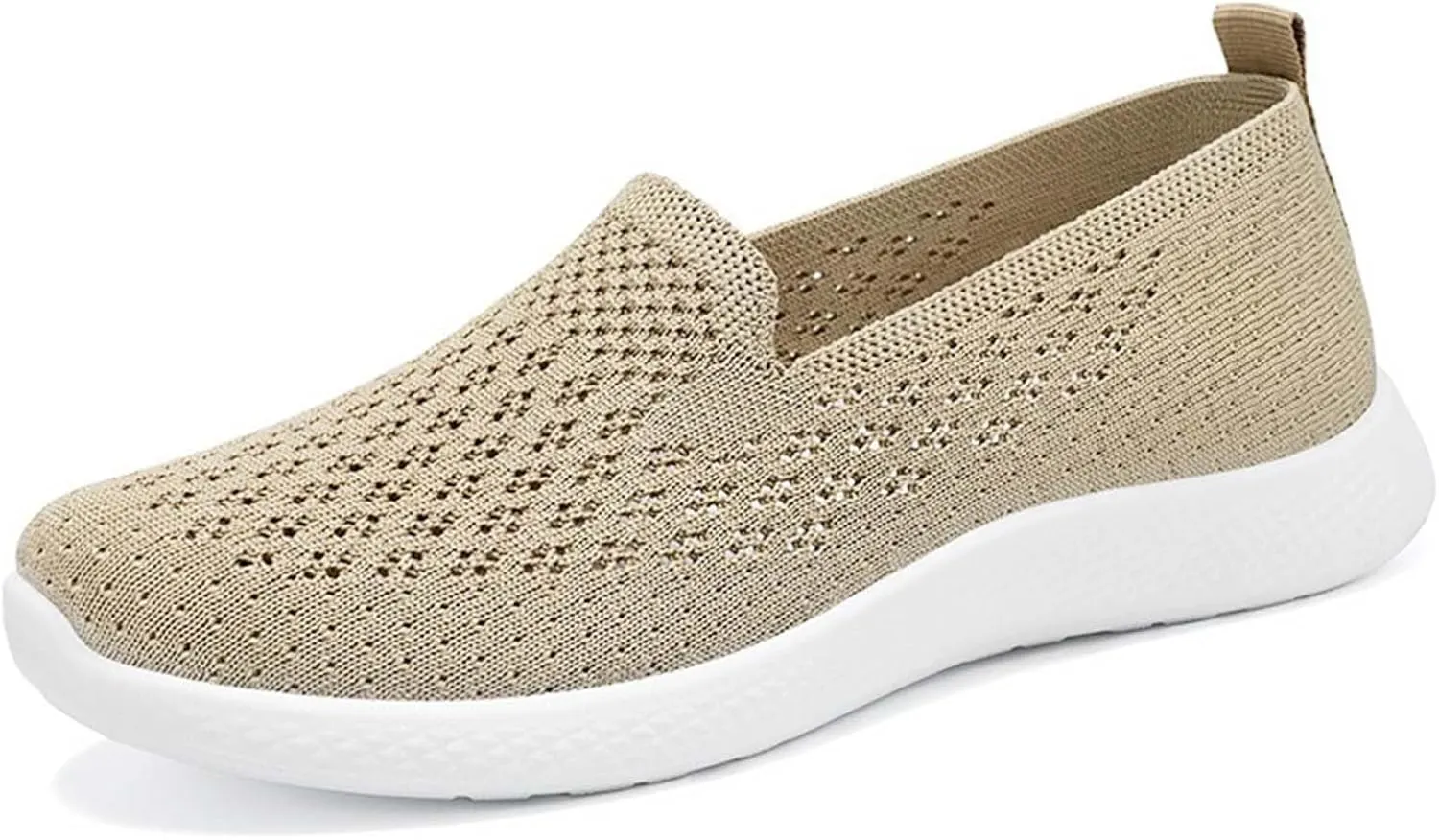 Womens Casual Sneakers Slip On Walking Shoes Comfort Lightweight Breathable Shoe Mesh Fashion Tennis Running Sneaker