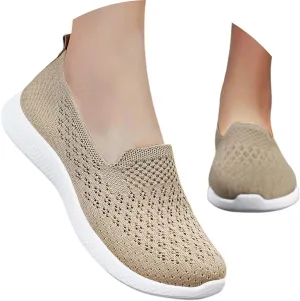 Womens Casual Sneakers Slip On Walking Shoes Comfort Lightweight Breathable Shoe Mesh Fashion Tennis Running Sneaker