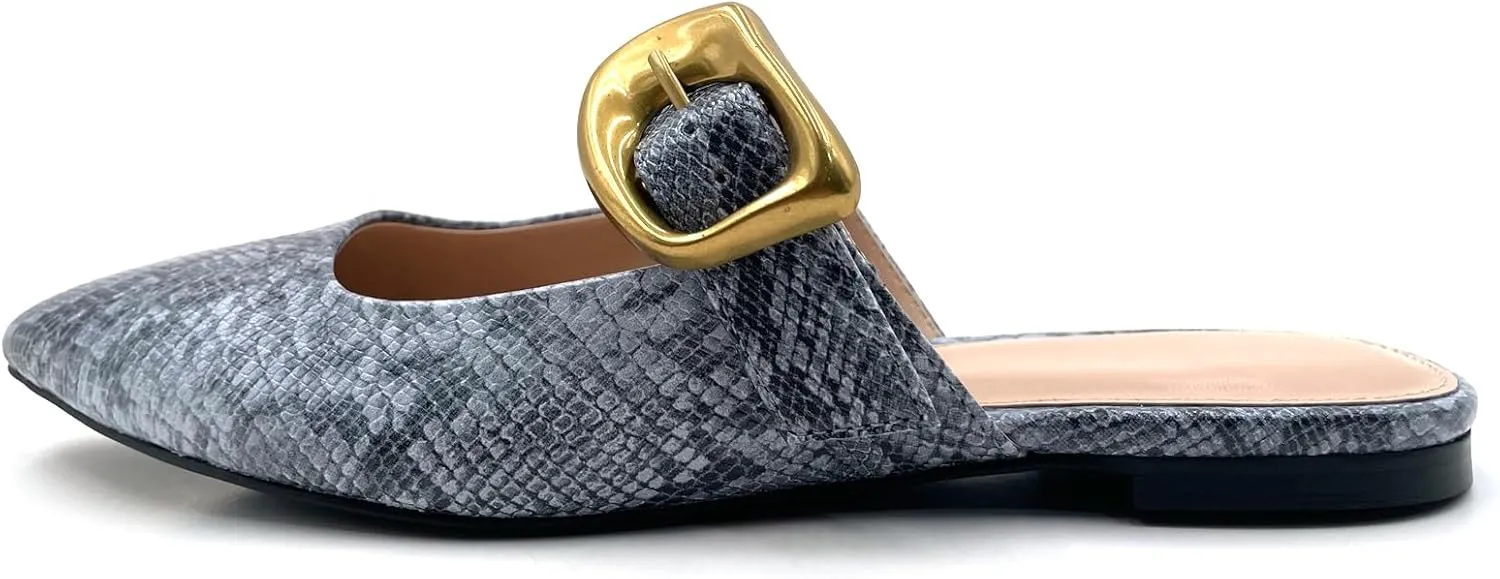 Women's Dress Shoes – Breathable Summer Flats with Cut-Out Design – Elegant and Comfortable for Work or Formal Wear – Easy Slip-On, Day Wear and Walking
