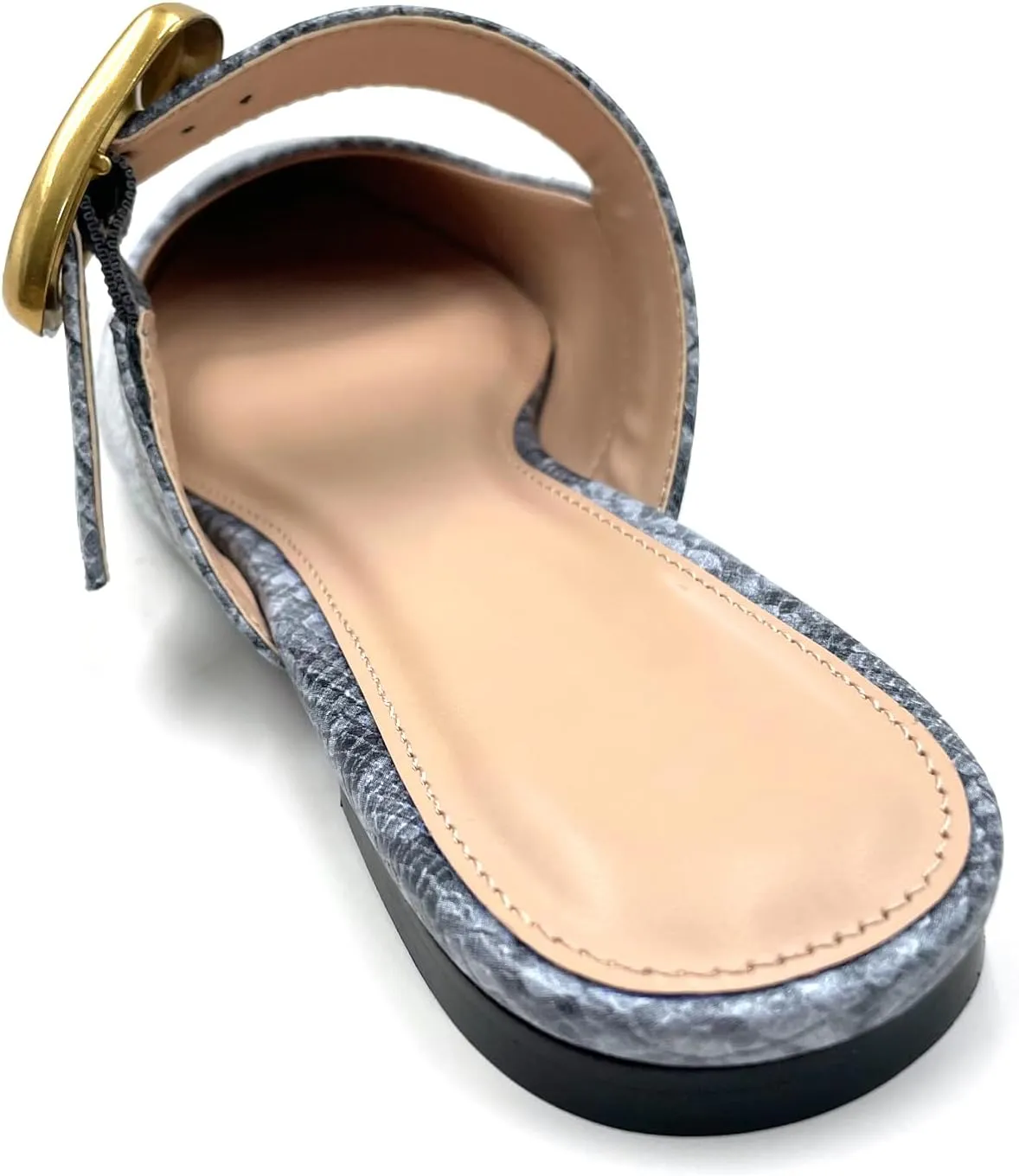 Women's Dress Shoes – Breathable Summer Flats with Cut-Out Design – Elegant and Comfortable for Work or Formal Wear – Easy Slip-On, Day Wear and Walking