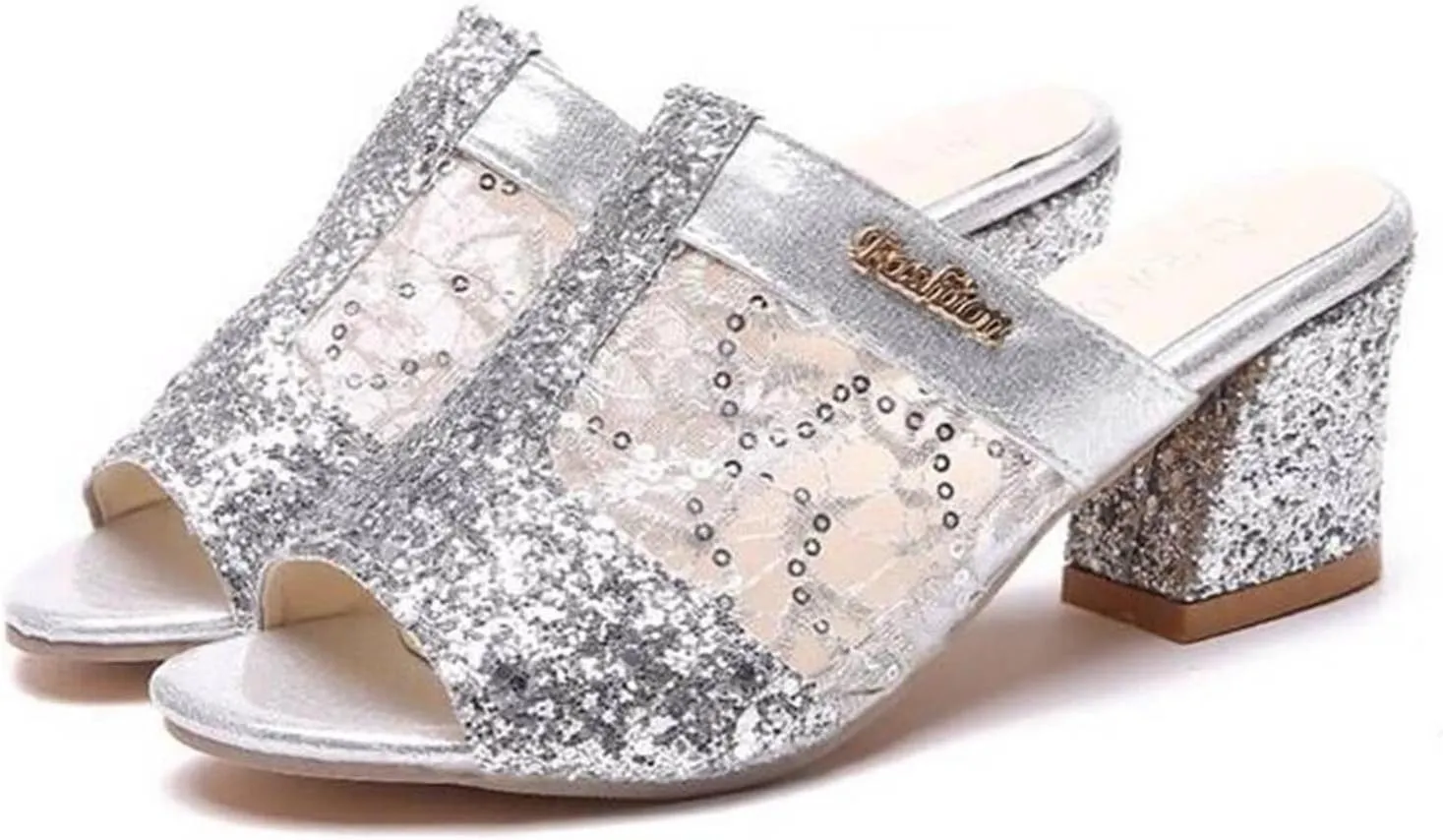Womens Heeled Sandals Dressy Rhinestone Wedding Shoes Sexy Sandal for Women Strappy Heeleds Dressy Shoe Dressy